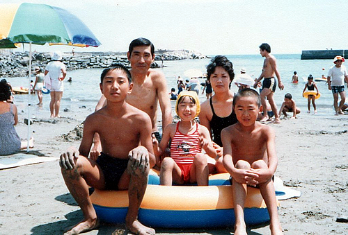 毎夏、父の故郷・水戸の海が楽しみでした。